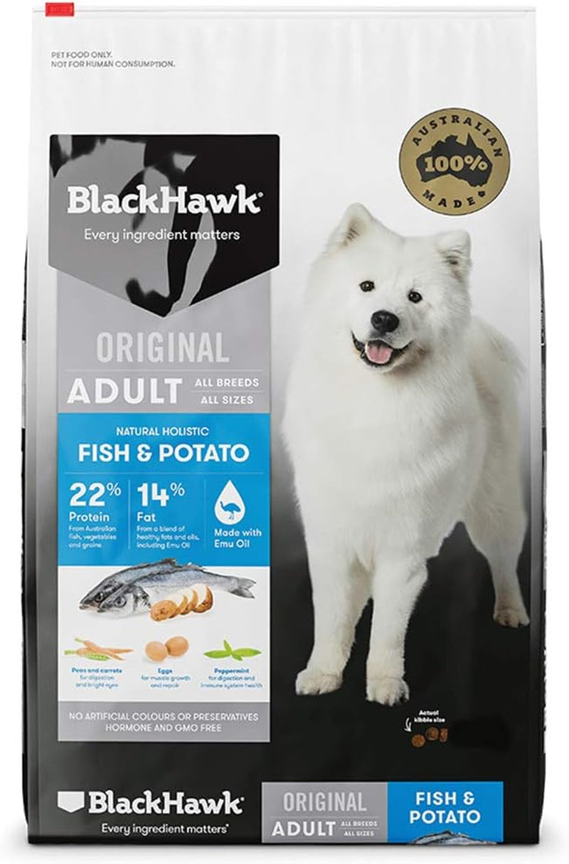 '- Dry Dog Adult and Senior Food, Fish and Potato, 3Kg