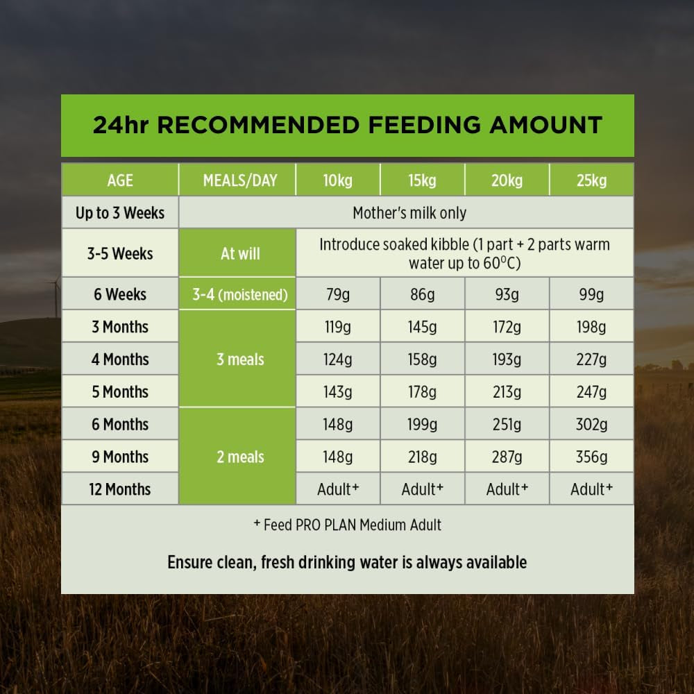 Proplan Puppy Medium Breed Chicken Dry Dog Food 15Kg