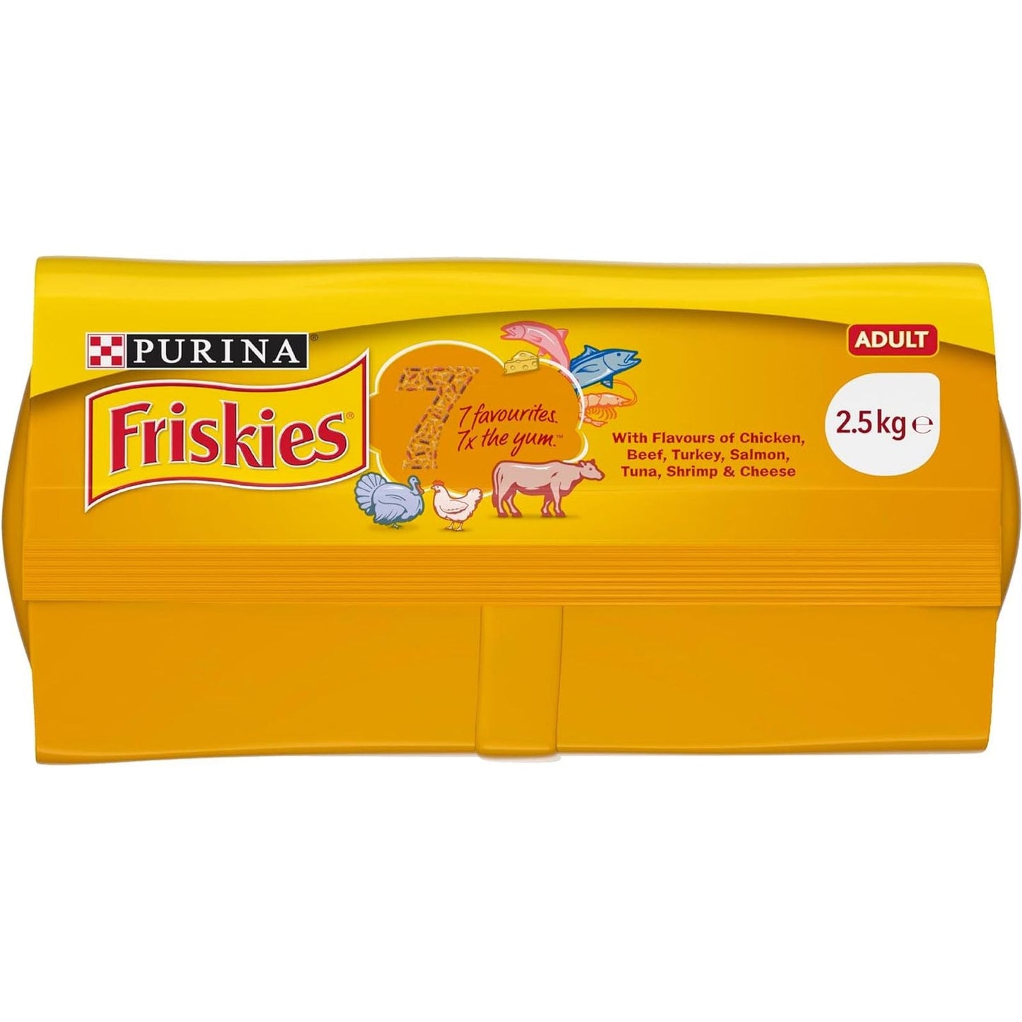 FRISKIES Adult Dry Cat Food 7 2.5Kg