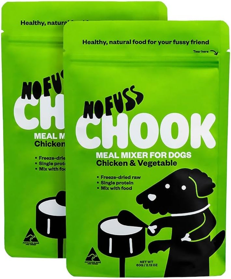 Chook Meal Mixer Dog Food 60 G (Pack of 2)