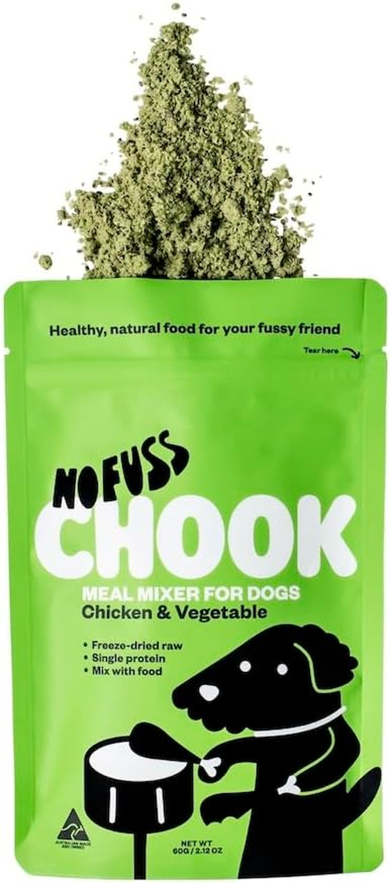 Chook Meal Mixer Dog Food 60 G (Pack of 2)