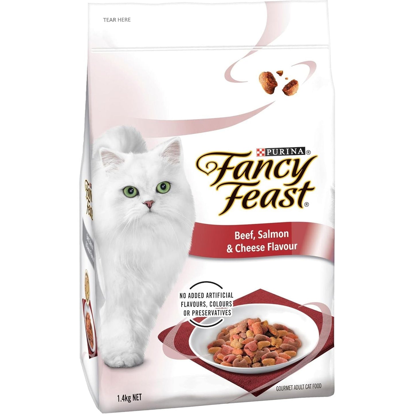 Fancy Feast Beef Salmon & Cheese X 1.4Kg
