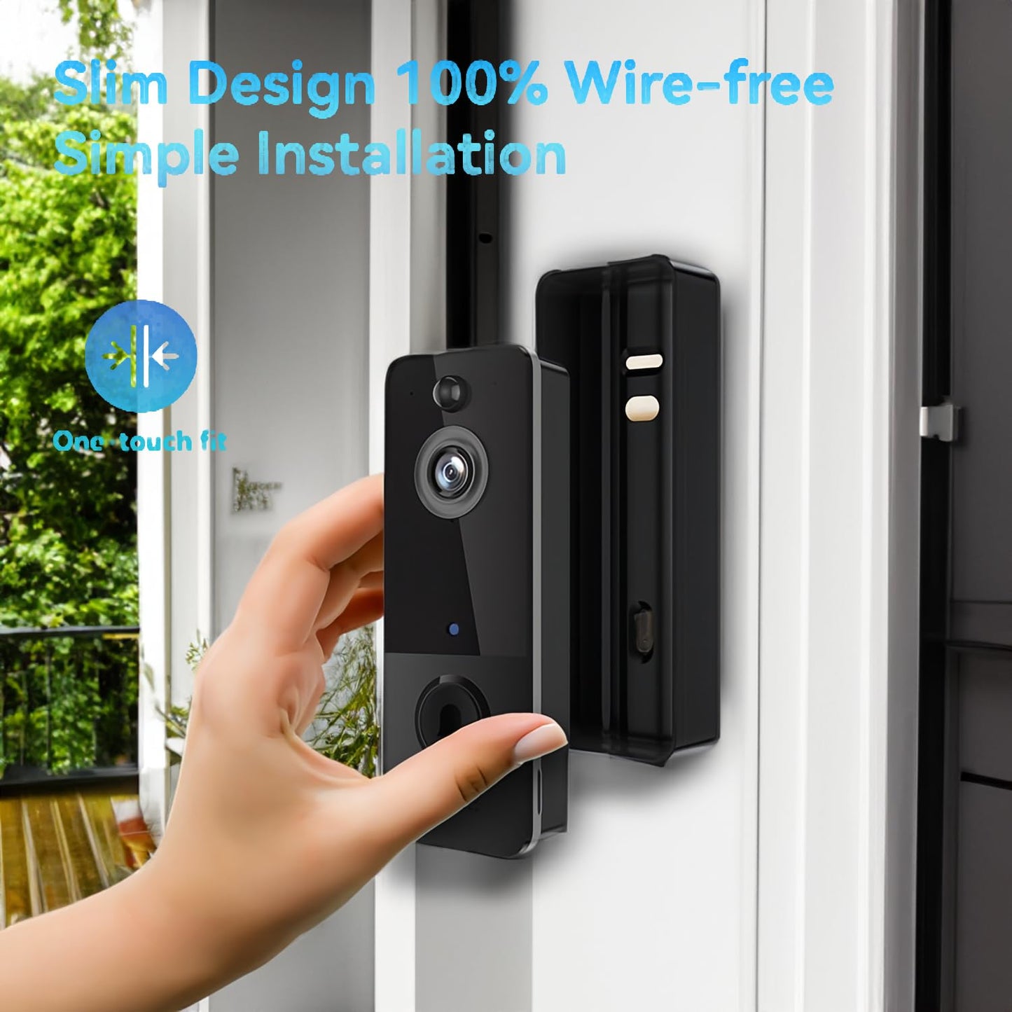 XC Jump IP65 Waterproof Video Doorbell Camera Wireless