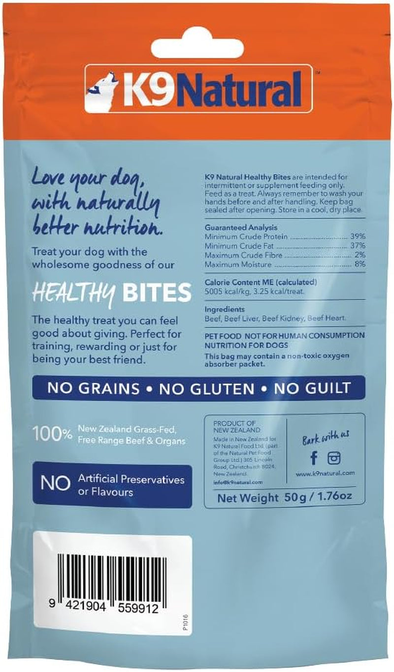 Grain-Free Freeze Dried Dog Treats (Beef Bites)