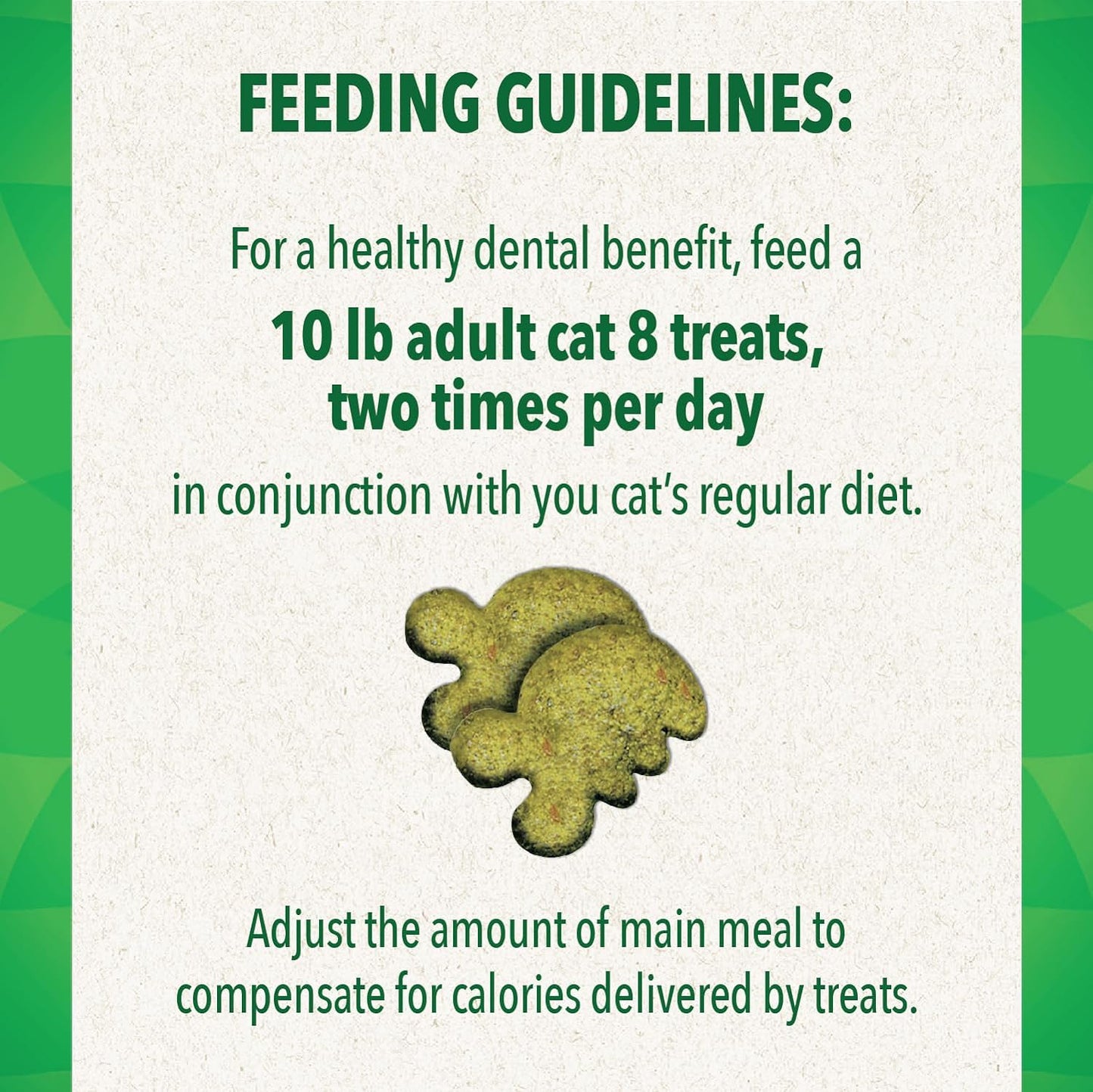 Feline Dental Cat Treats Savory Salmon Flavour 60G
