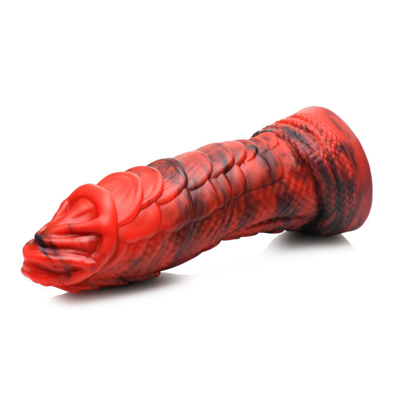Creature Cocks Fire Dragon Scaly Silicone Dildo