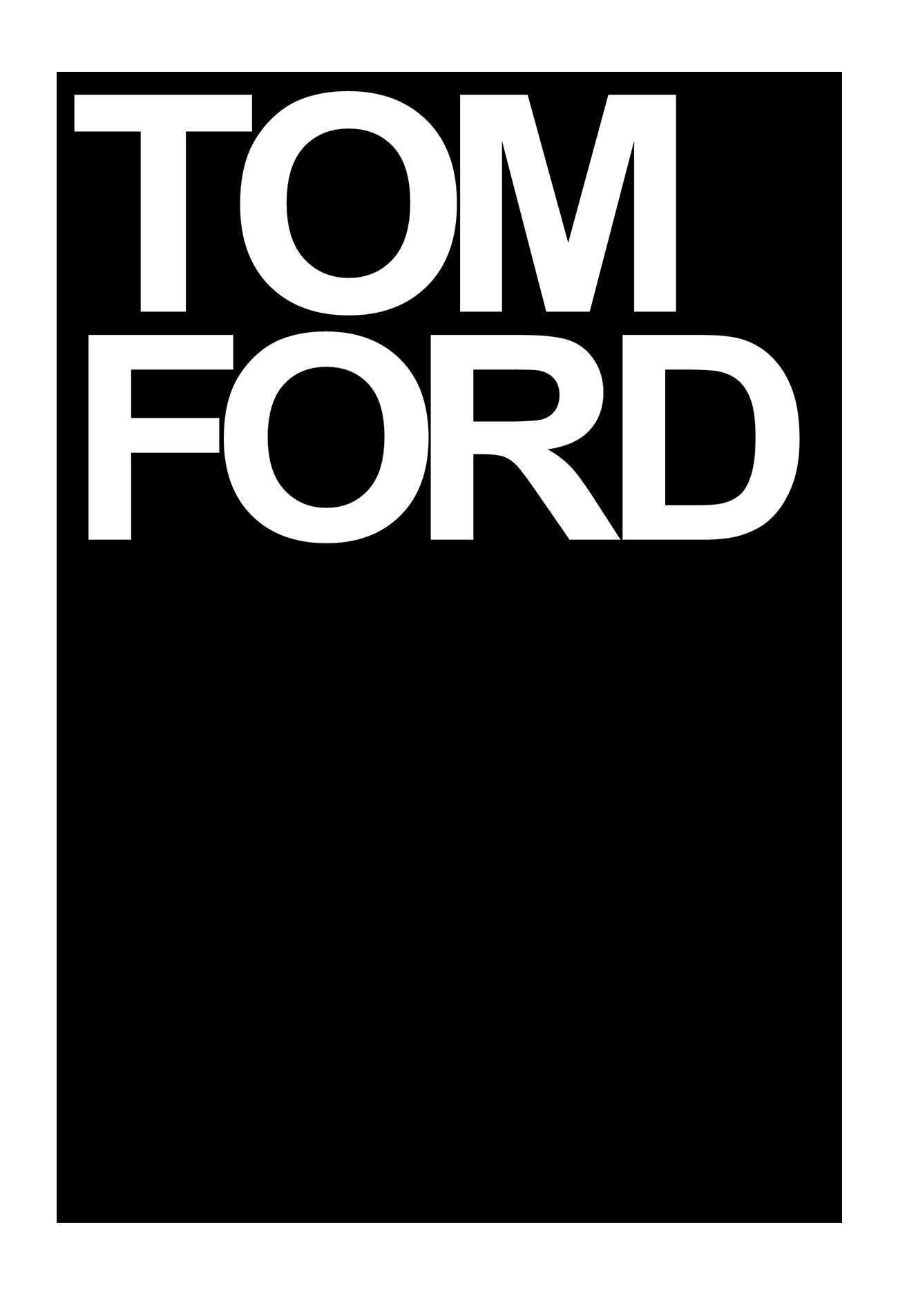 A black and white fashion wall art of tomford fashion book cover.