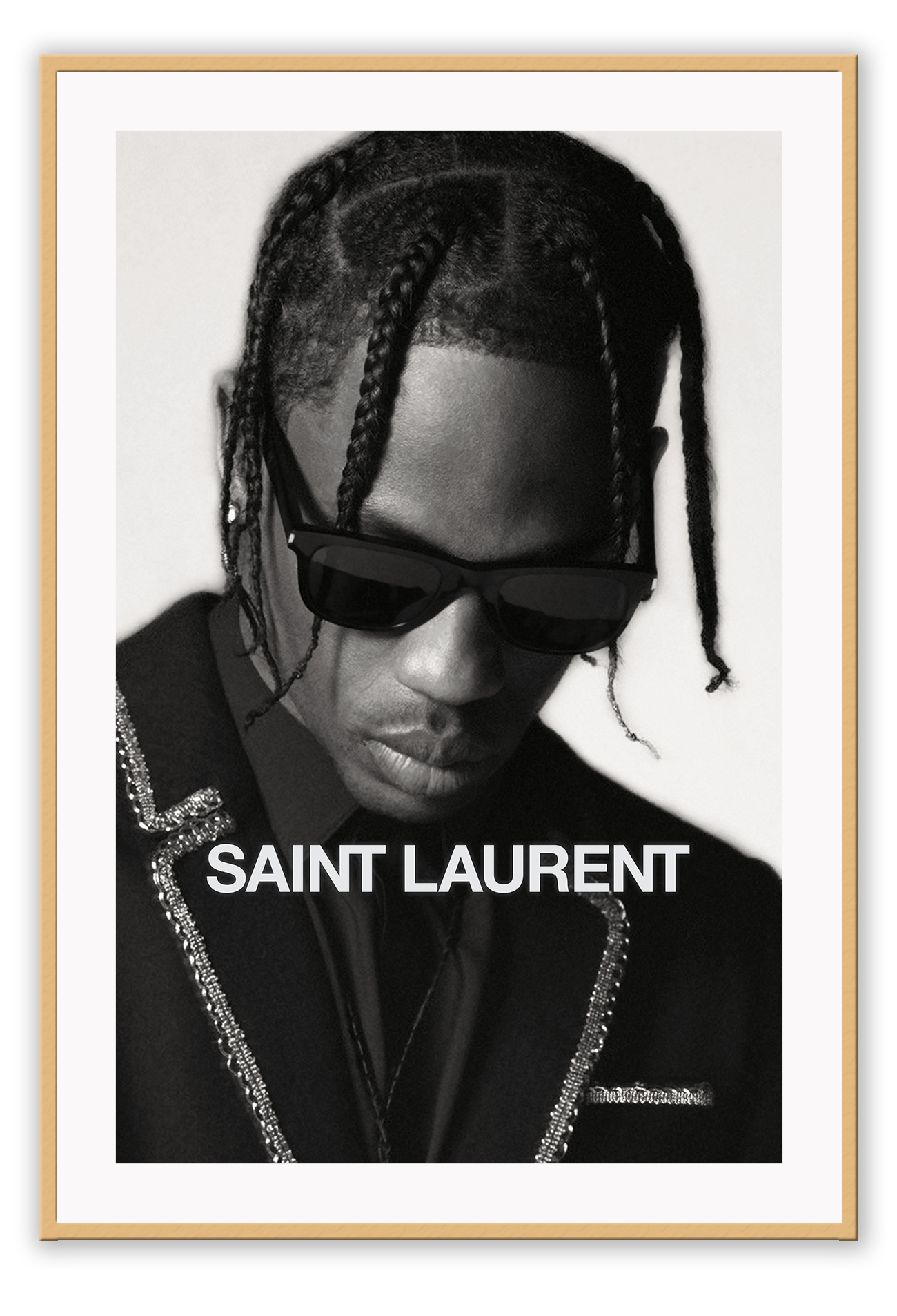 Black and white fashion portrait rapper celebrity shoot iconic