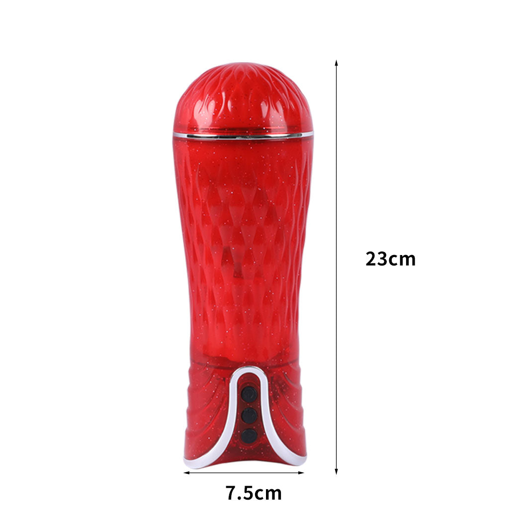 Masturbation Cup Vibrating Masturbator Adult Automatic Stroker Male Sex Toy