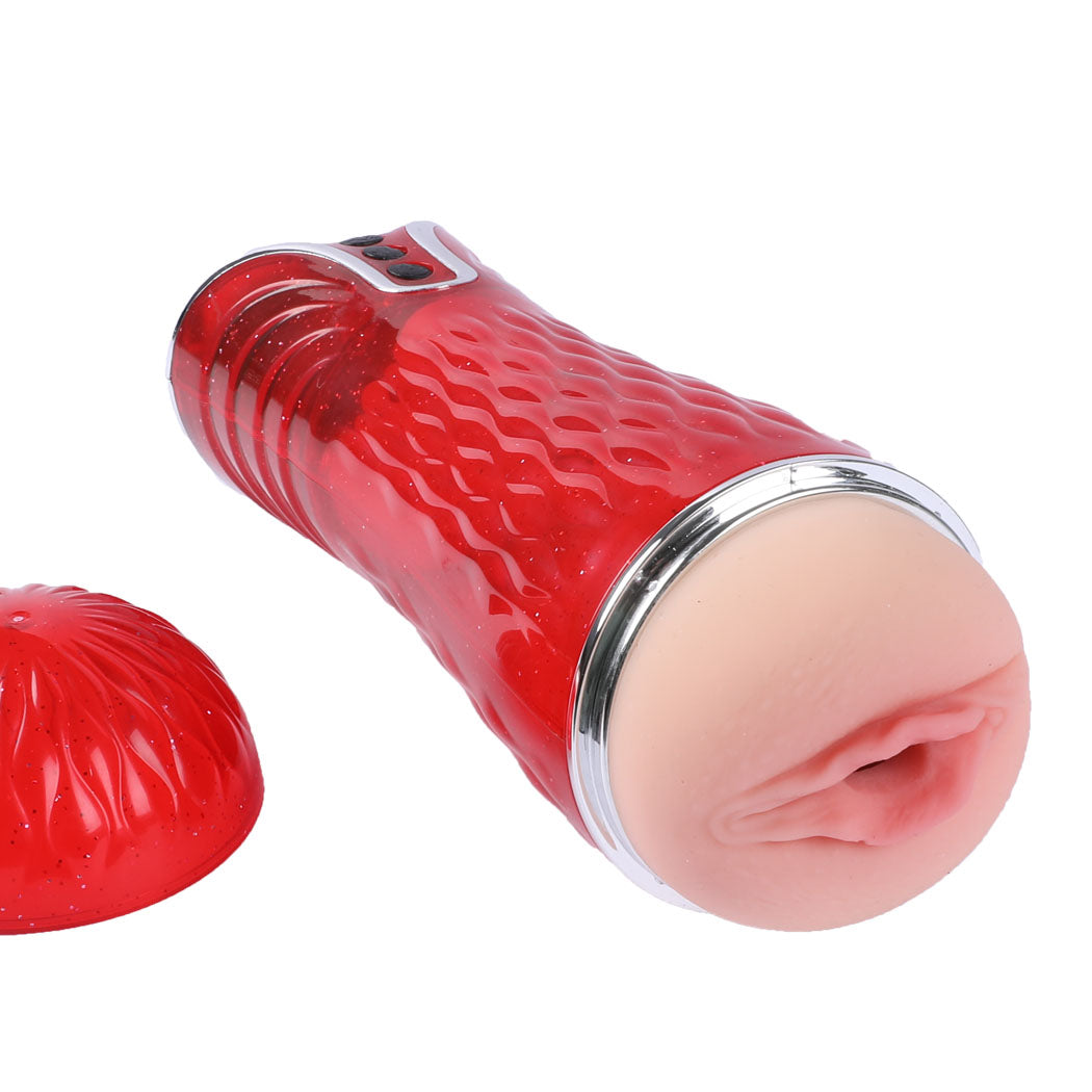 Masturbation Cup Vibrating Masturbator Adult Automatic Stroker Male Sex Toy