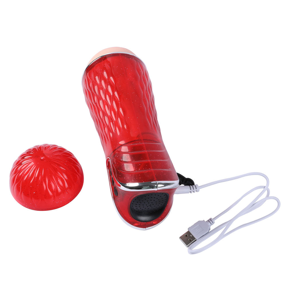 Masturbation Cup Vibrating Masturbator Adult Automatic Stroker Male Sex Toy