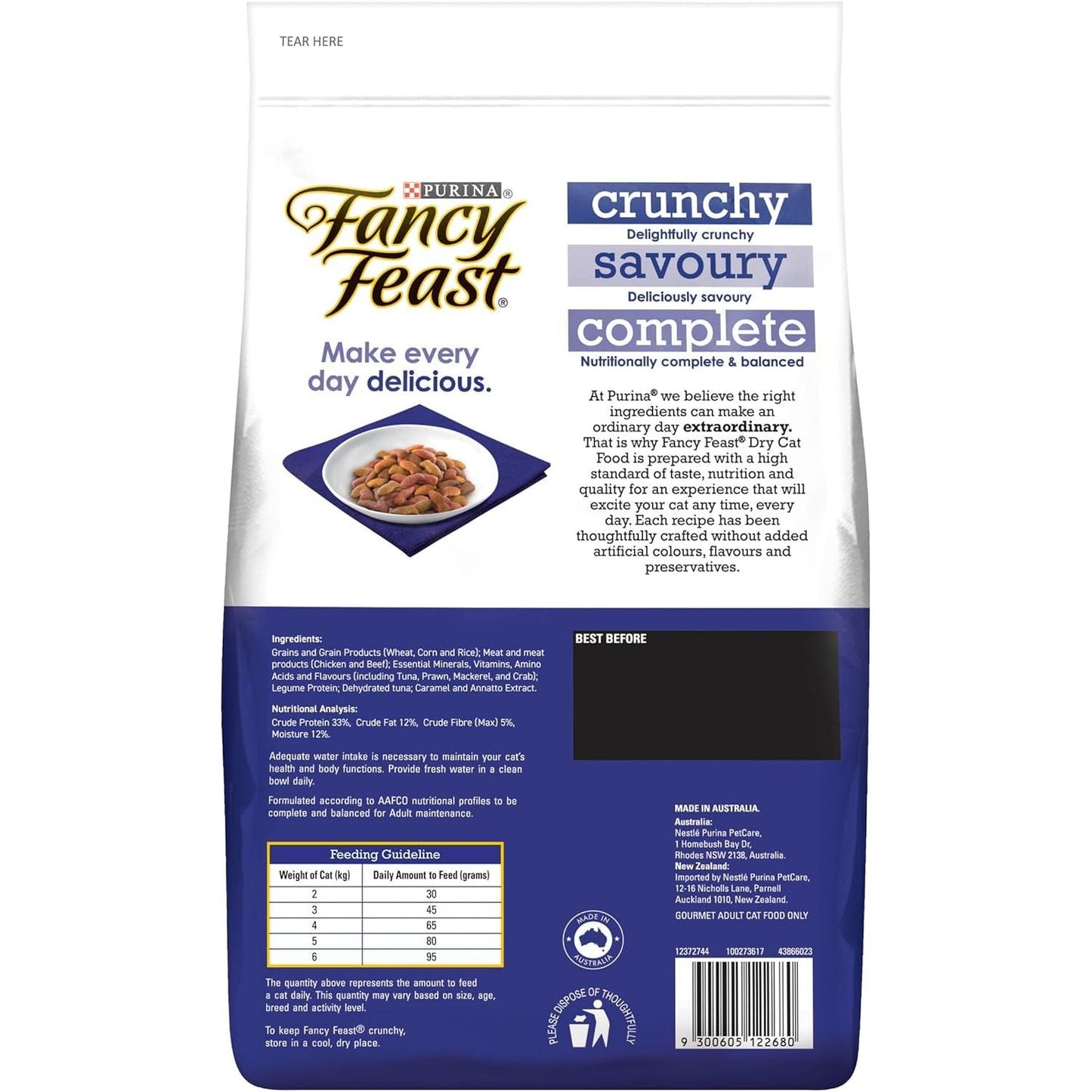 Fancy Feast Tuna Prwn Mckrl Crab 1.4Kg