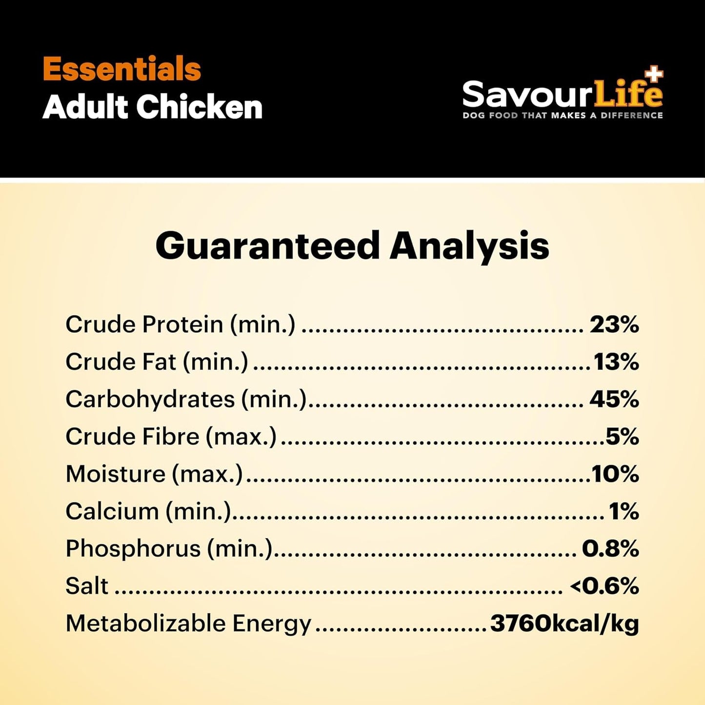 Essentials Chicken Adult Dog Food 3Kg