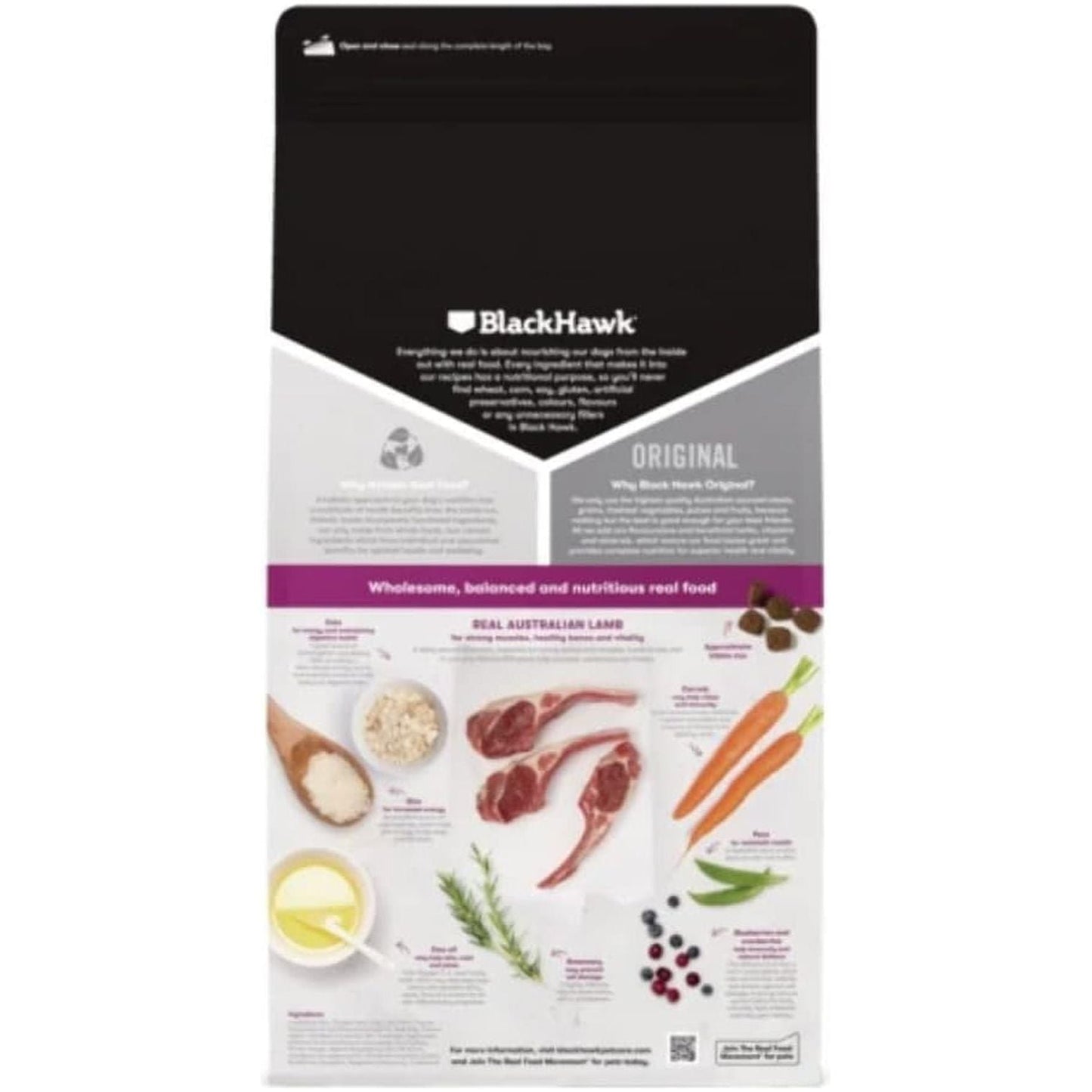 ' - Adult Dry Dog Food, Lamb and Rice, 3Kg - Paws and Pats