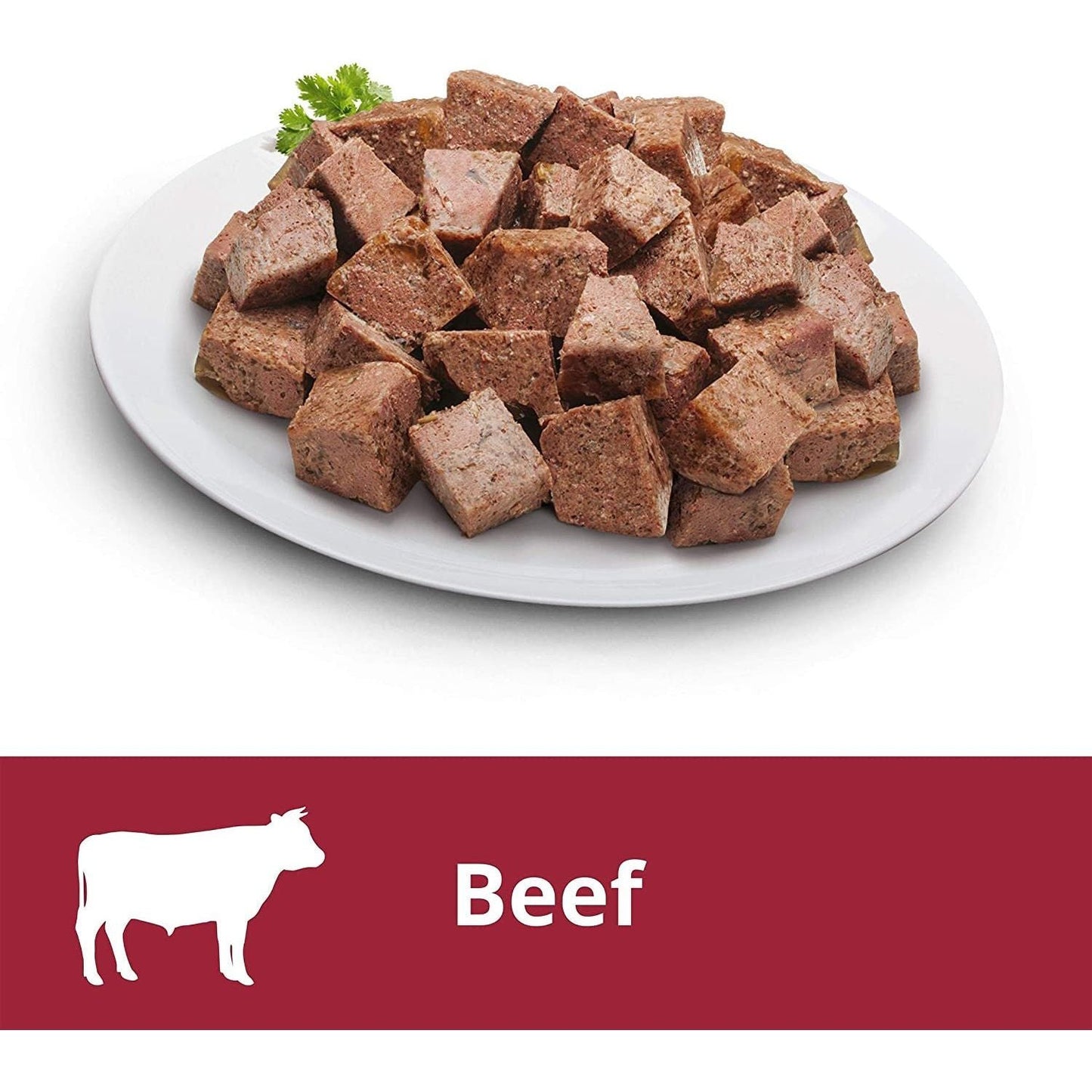 Adult Small/Medium Breed Wet Dog Food Beef & Veals 400G Can, 24 Pack