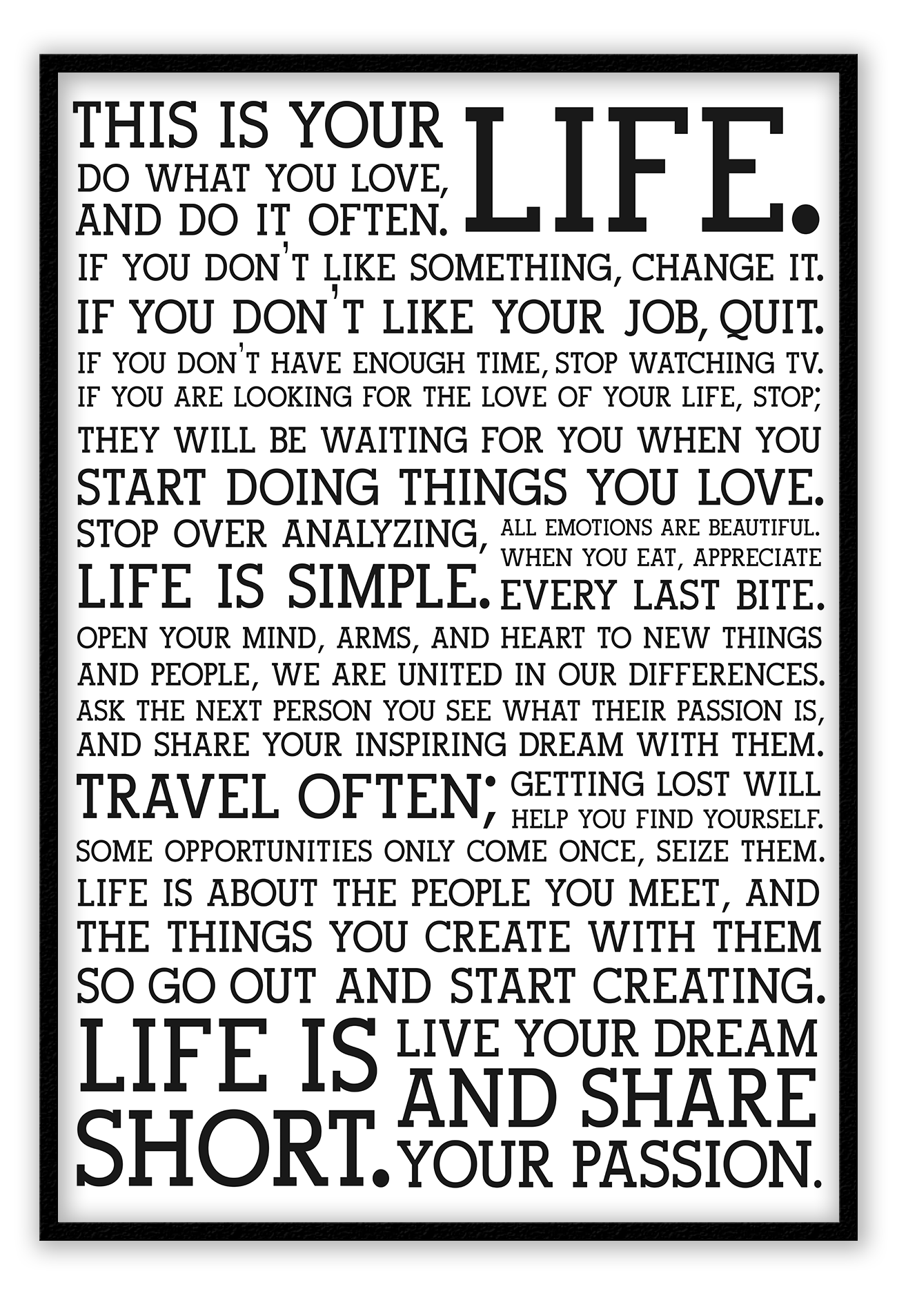 Holstee Manifesto