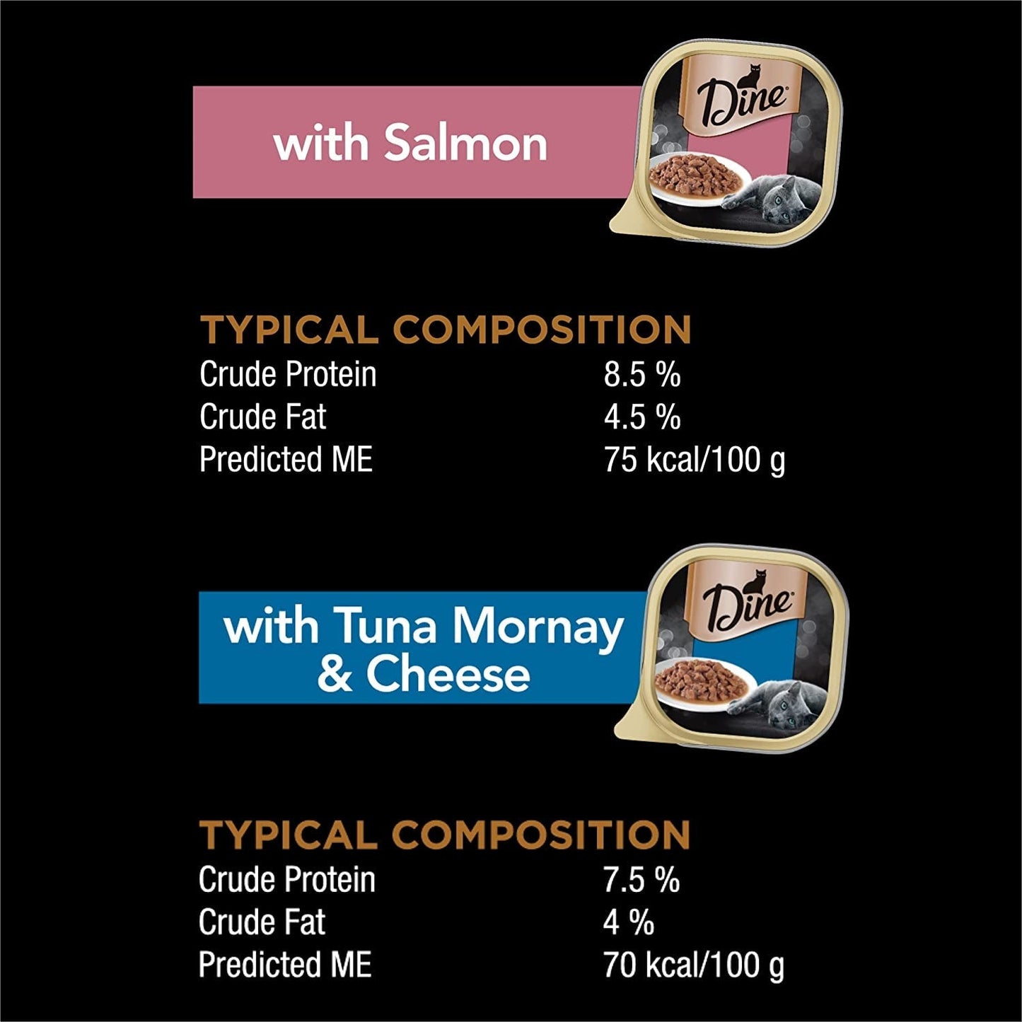 Classic Salmon Tuna Mornay and Cheese Food, 85 G (Pack of 28)