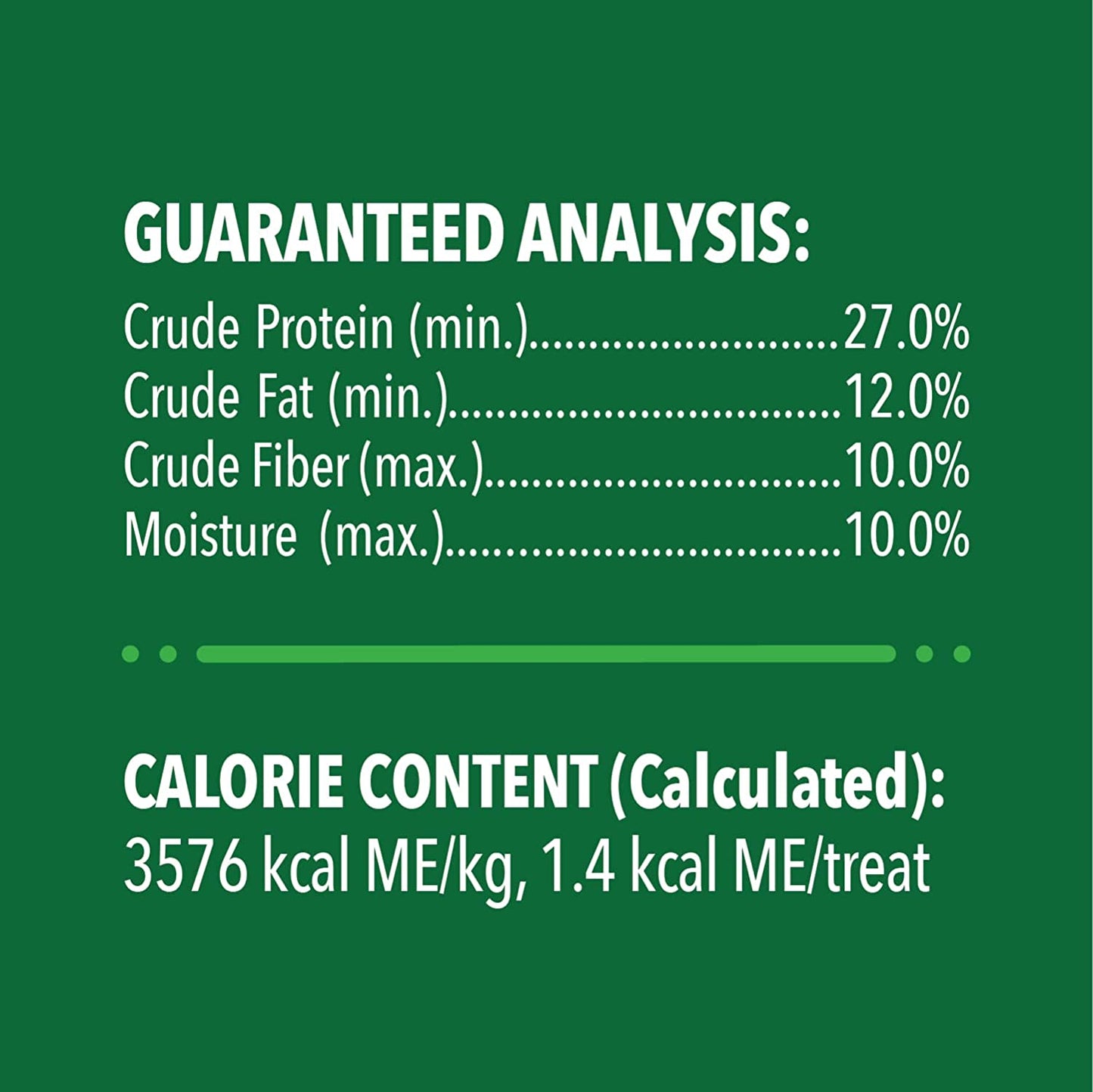 Feline Dental Cat Treats Oven-Roasted Chicken Flavour 60G