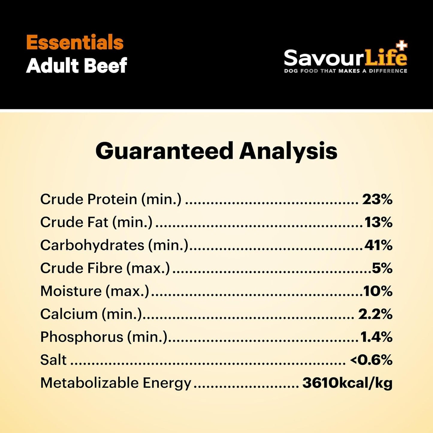 Essentials Beef Adult Dog Food 15Kg