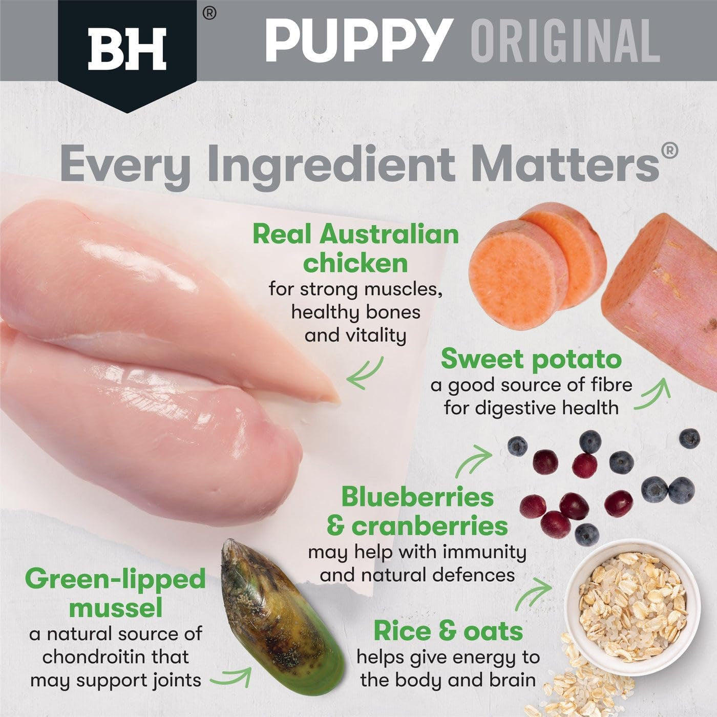 Puppy Large Breed Chicken and Rice Dry Dog Food 3 Kg