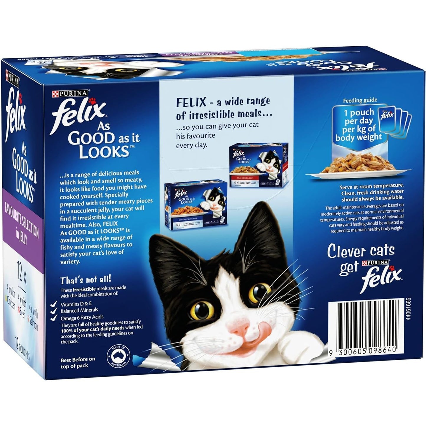 as Good as It Looks Adult Wet Cat Food Favourites Selection 60X85G