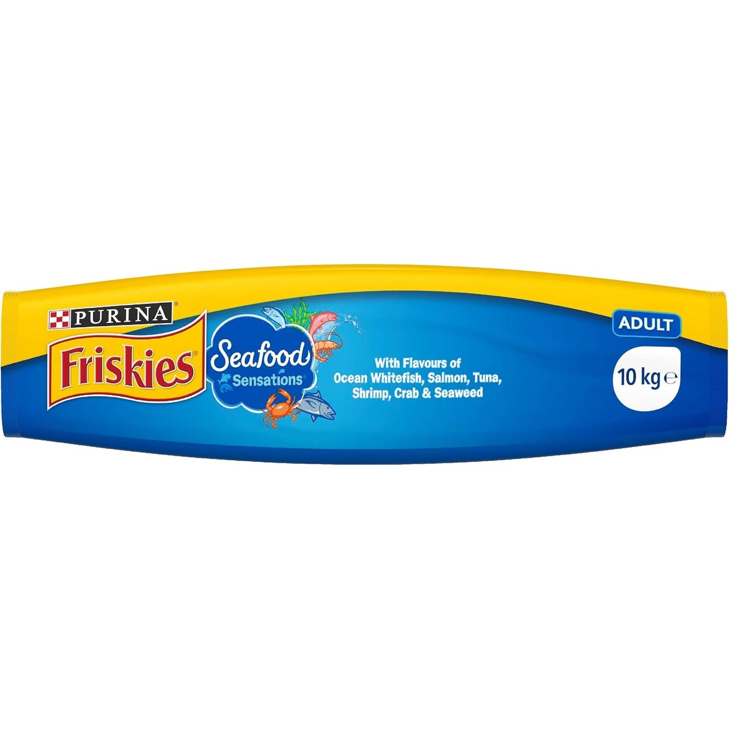 FRISKIES Adult Dry Cat Food Seafood Sensations 10Kg