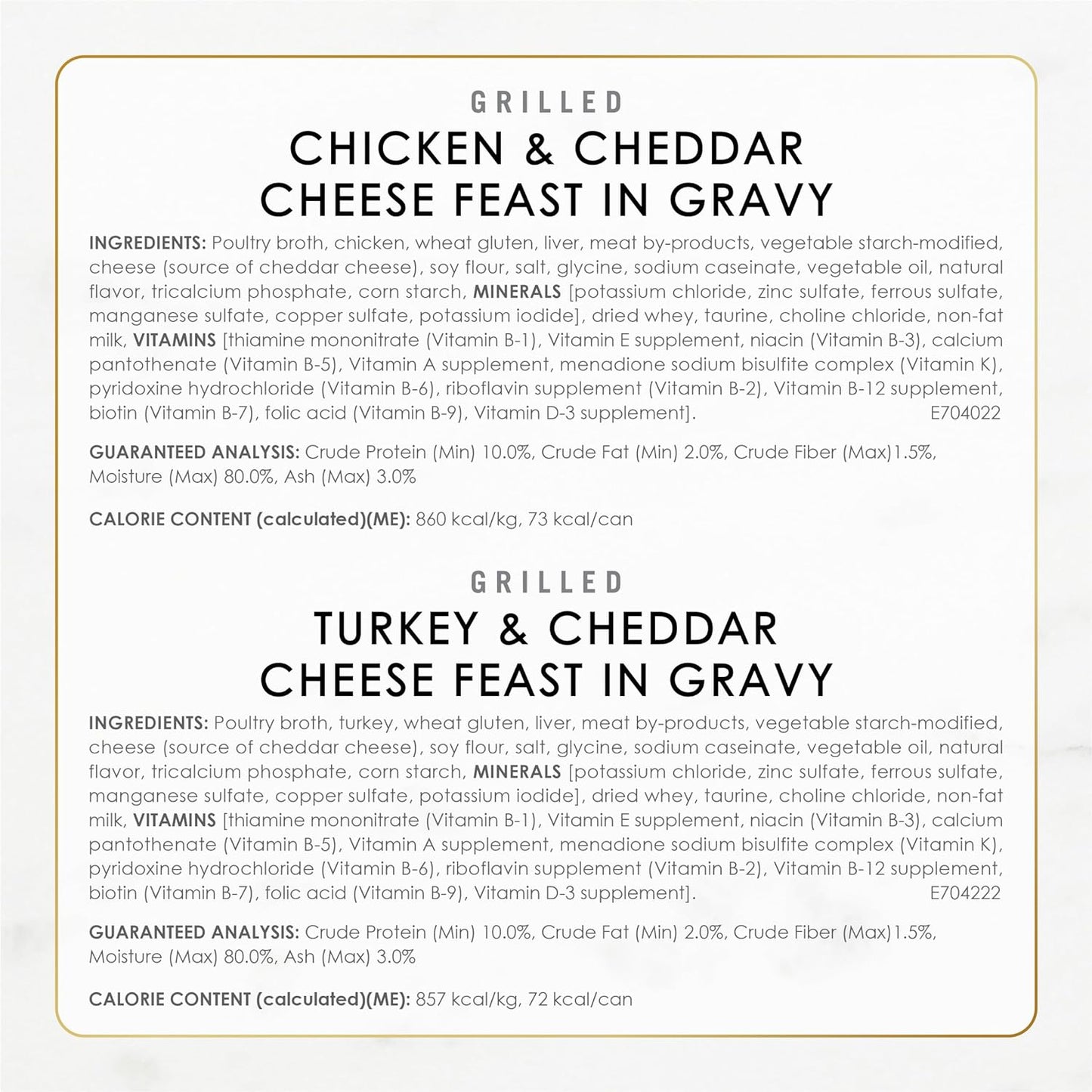 FANCY FEAST Delights with Cheddar Adult Wet Cat Food Grilled Collection 24X85G