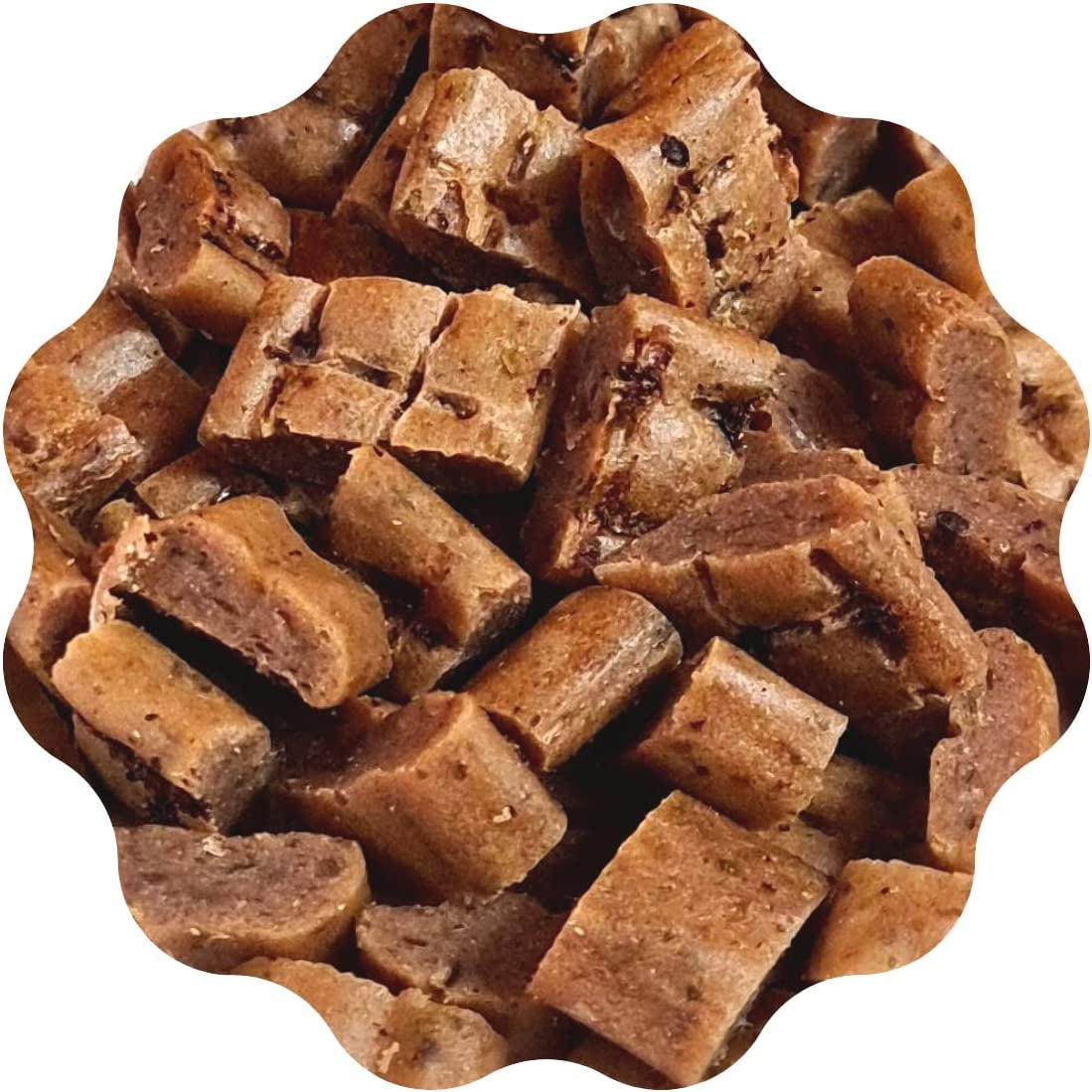 Farmer'S Nibbles - 100% Aussie Chicken, Whitefish, Spinach & Kelp - Natural, Grain-Free, Australian Dog Treats - Snacks, Training or Rewards for Dogs - 100G