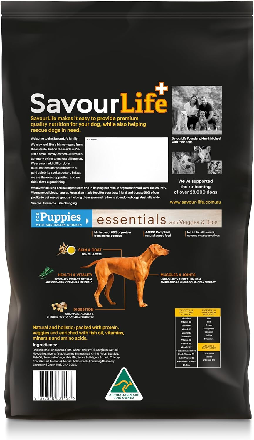 Essentials Chicken Puppy Dog Food 15Kg