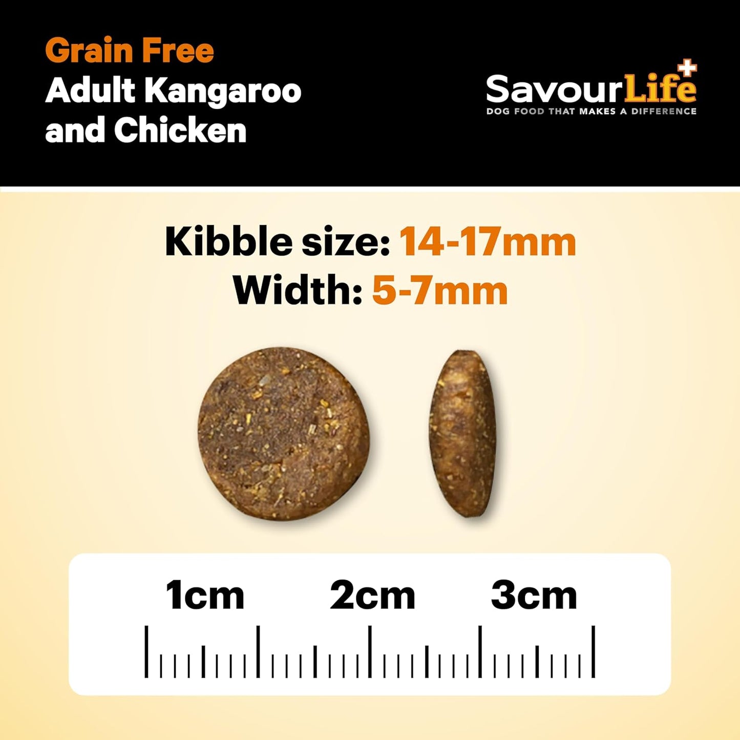 CART52 Australian Grain Free Kangaroo for Adult Dog, 2.5 Kilograms