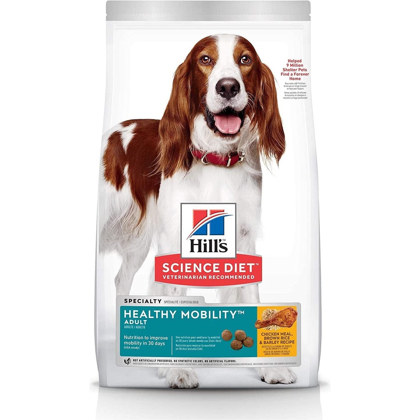 Healthy Mobility Adult, Chicken Meal, Brown Rice & Barley Recipe, Dry Dog Food for Joint Health, 12Kg Bag