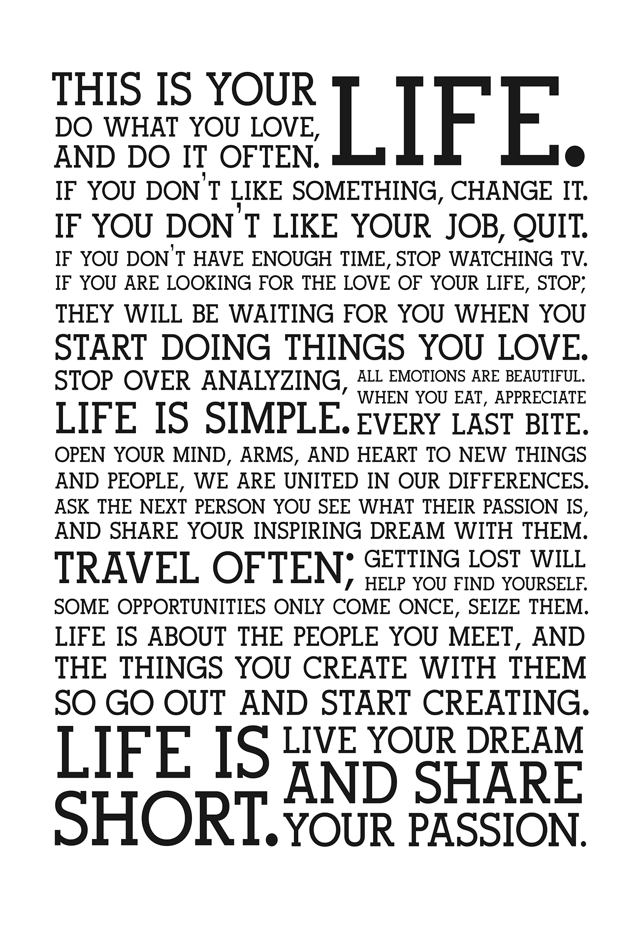 Holstee Manifesto