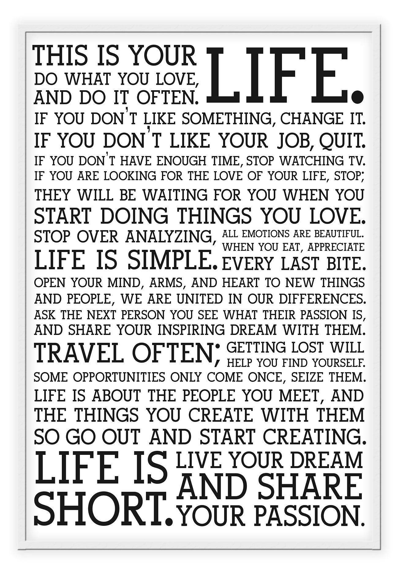 Holstee Manifesto