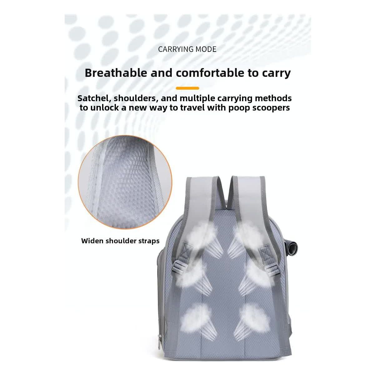 Yellow Pet Carrier Backpack - Space Capsule Design for Cats & Small Dogs