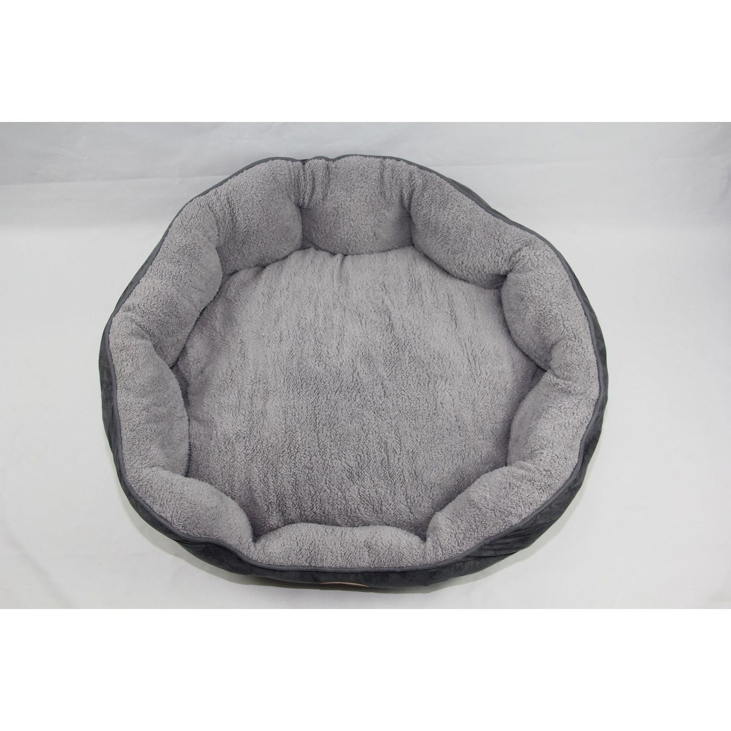YES4PETS Blue / Grey Washable Fleece Soft Pet Dog Puppy Cat Bed-Large