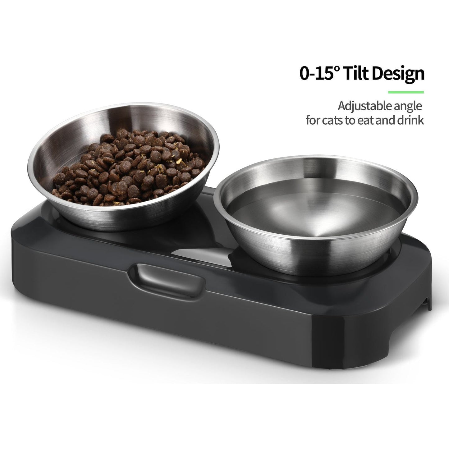 YES4PETS Stainless Steel Pet Bowl Water Bowls Portable Anti Slip Skid Feeder Dog Rabbit Cat