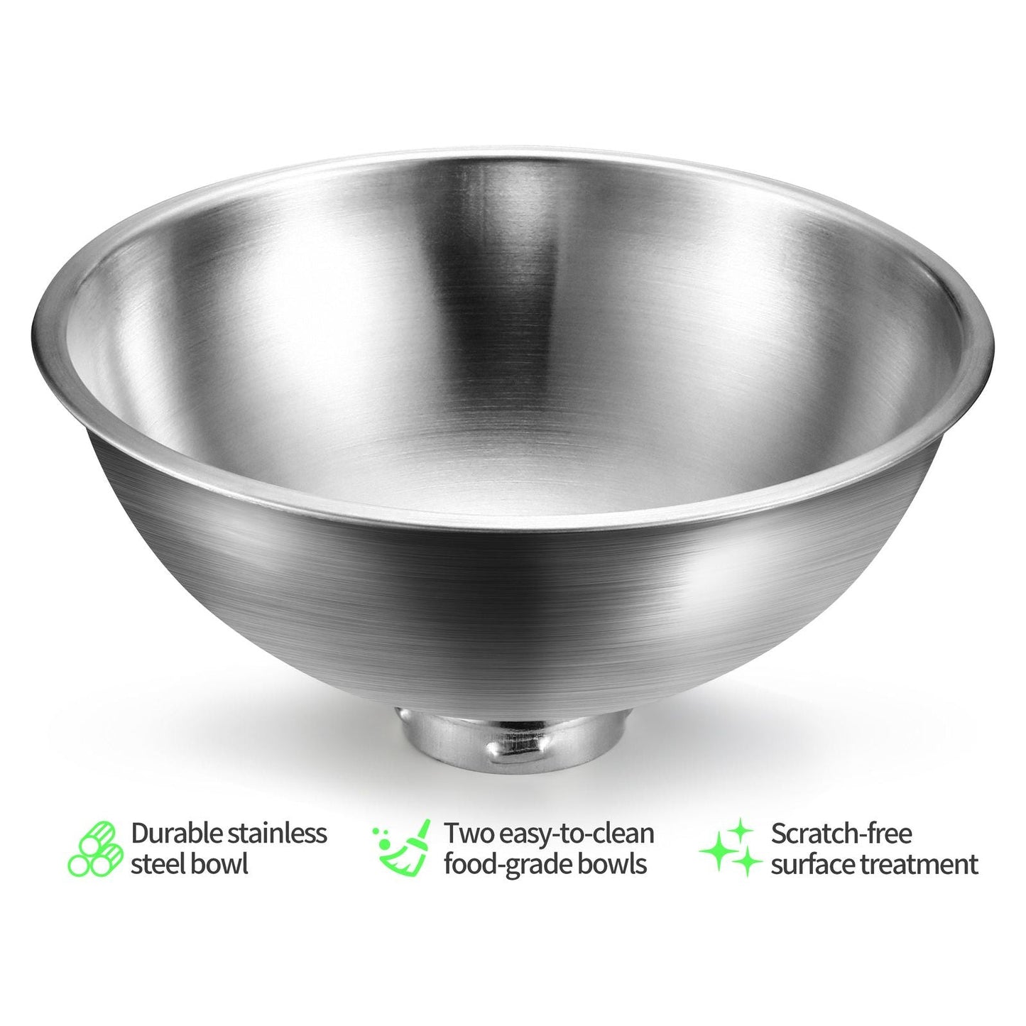 YES4PETS Stainless Steel Pet Bowl Water Bowls Portable Anti Slip Skid Feeder Dog Rabbit Cat