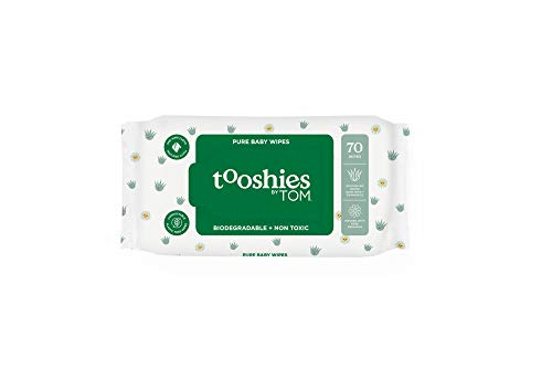 tooshies Aloe Vera and Chamomile Pure Baby Wipes, Pack of 1120, 16x70 packs