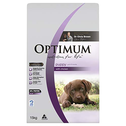 OPTIMUM Puppy Chicken Dry Dog Food 15kg Bag, One Size