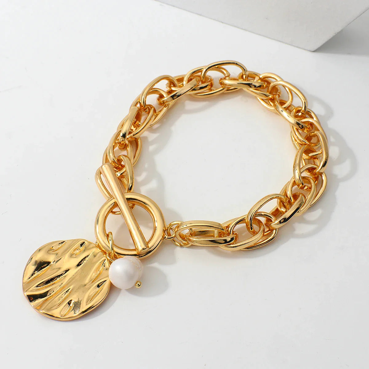 Julia 18kt Gold Plated Vintage Bracelet