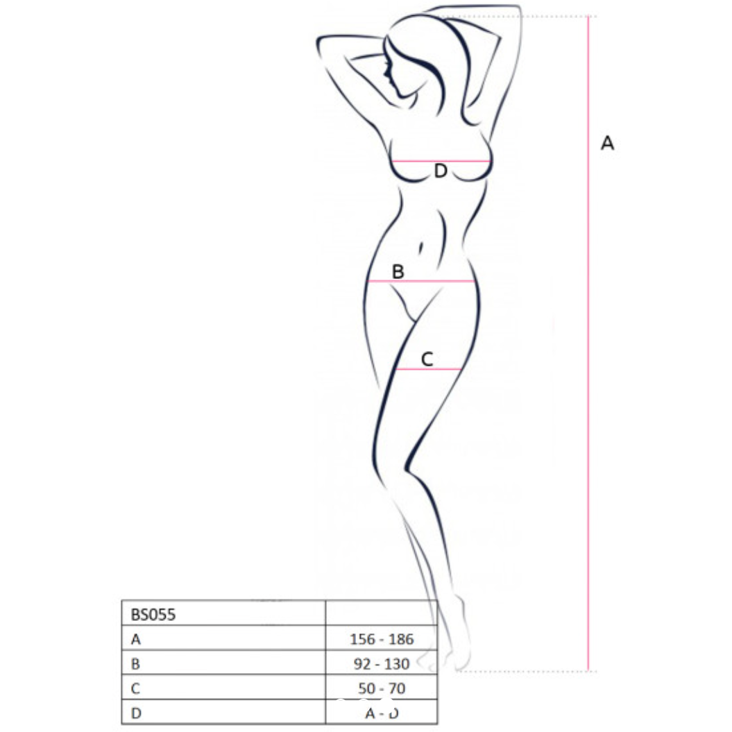 Bodystocking BS055 BLK