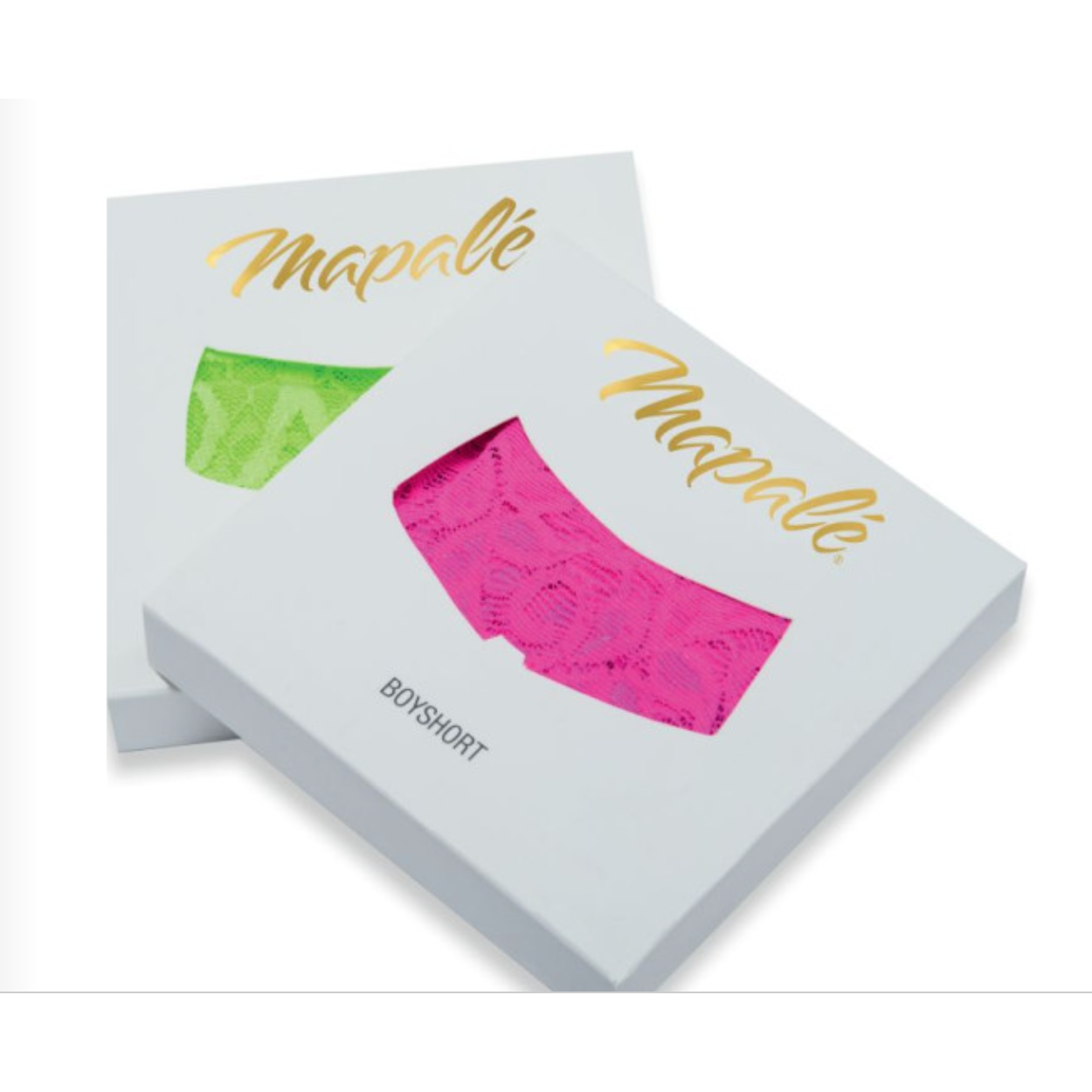 Lace Boyshort Orange