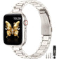 Slim Metal Band Compatible for Apple Watch Band 49Mm 46Mm 45Mm 44Mm 42Mm 41Mm 40Mm 38Mm, Premium Stainless Steel Apple Watch Strap for Iwatch Ultra 2/1 Series 10 9 8 7 6 5 4 3 2 1 SE