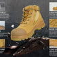 Safety Work Boots for Men Women Lightweight Steel Toe Sneakers Breathable Slip Resistant Work Boots Puncture Proof Comfortable Shoe Roofing Industrial Construction