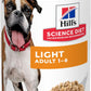 Adult Light Original Flavour Canned Wet Dog Food 12X370G