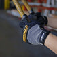 HUG-04-L Heavy Utility Gloves, Large, Black