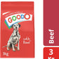 Adult Dry Dog Food with Beef 4X3Kg