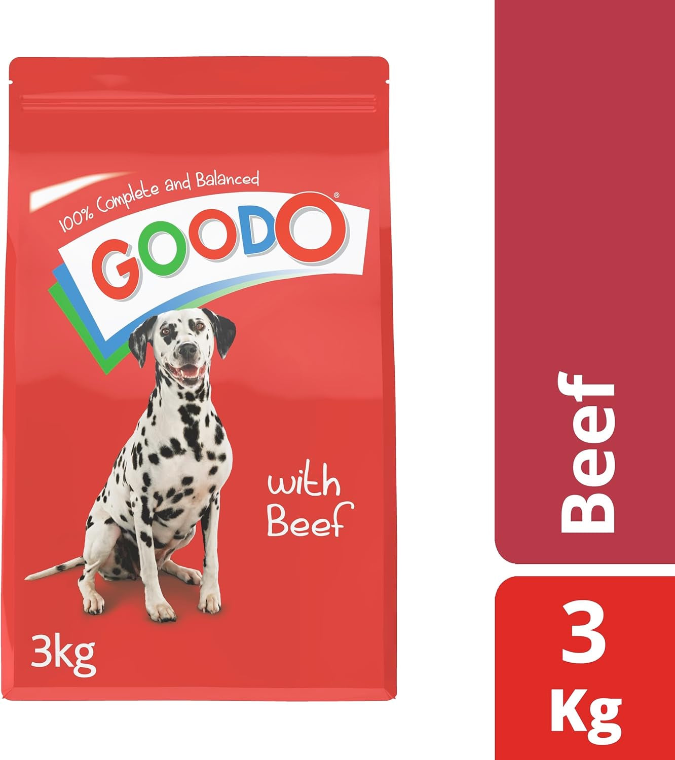 Adult Dry Dog Food with Beef 4X3Kg
