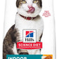 Science Diet Senior Adult 11+ Indoor, Chicken Recipe, Dry Cat Food for Older Cats, 1.58Kg Bag