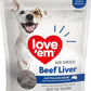 Love'Em Dog Treats Beef Liver 800G (200G X4)